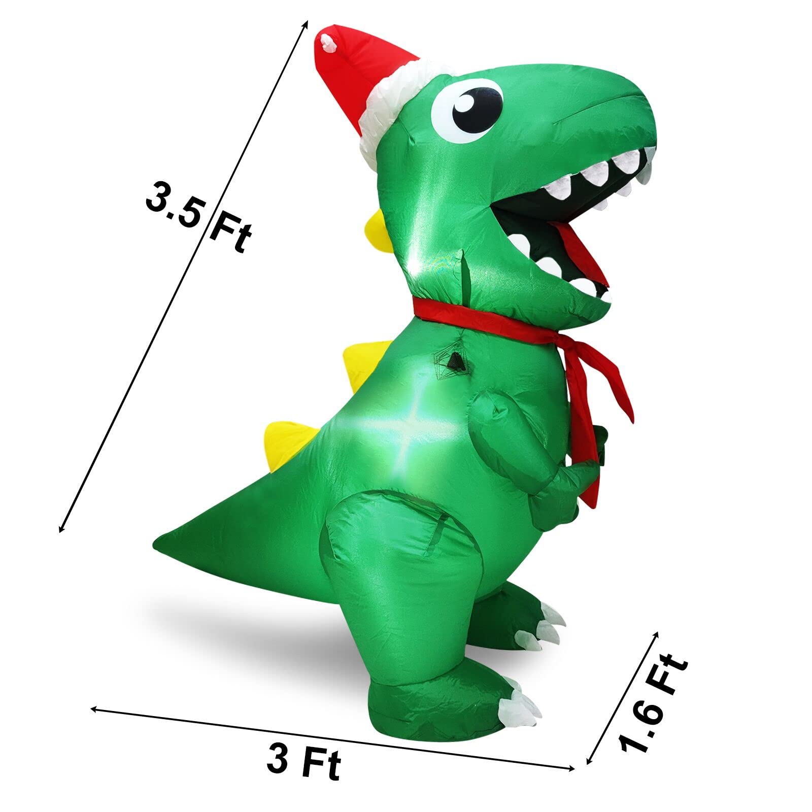 Foto 5 pulgar | Inflable Decorativo Turnmeon de Dinosaurio-Venta Internacional