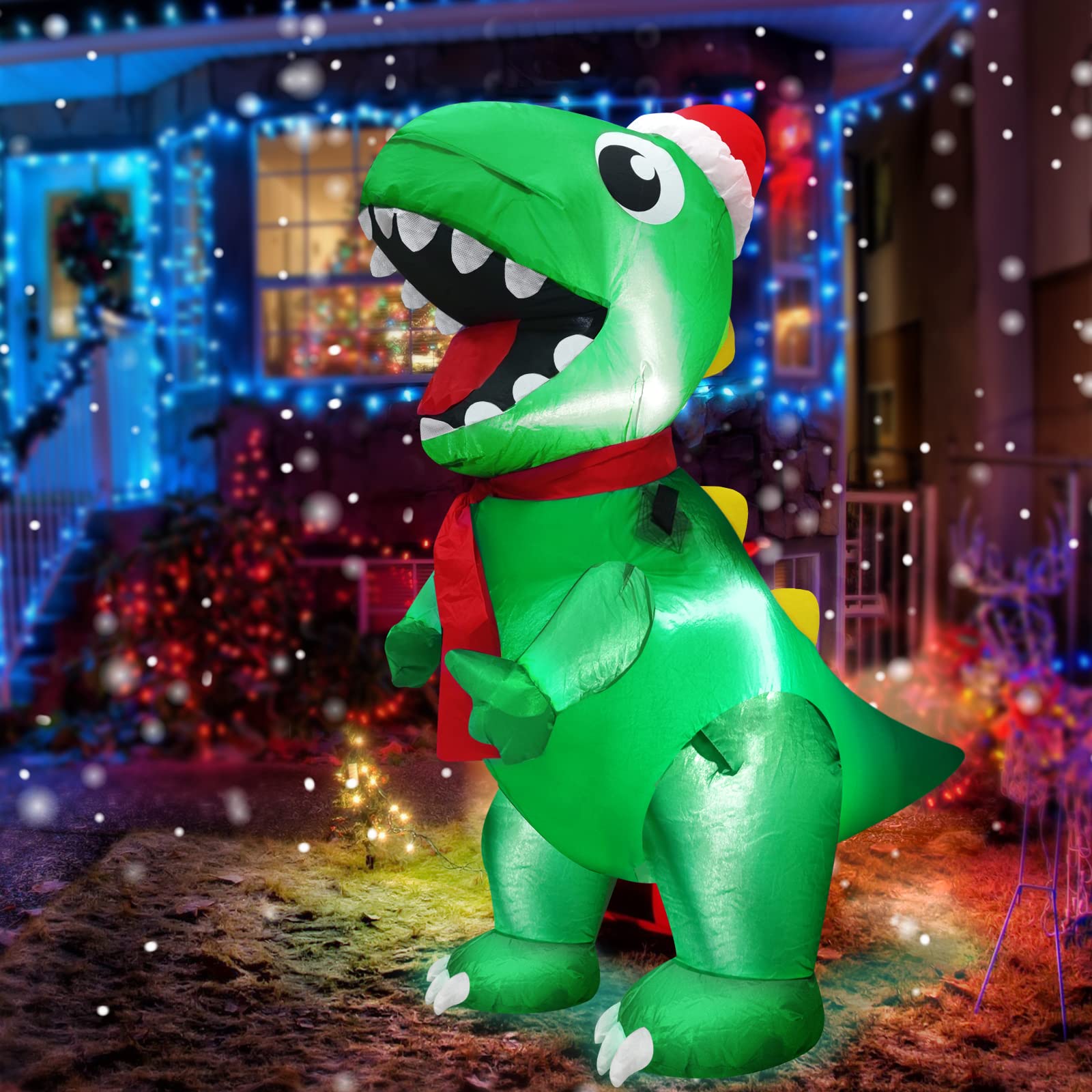 Foto 6 pulgar | Inflable Decorativo Turnmeon de Dinosaurio-Venta Internacional
