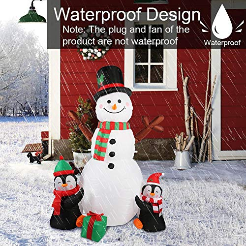 Foto 6 pulgar | Adorno Inflable Ourwarm Muñeco de Nieve-Venta Internacional