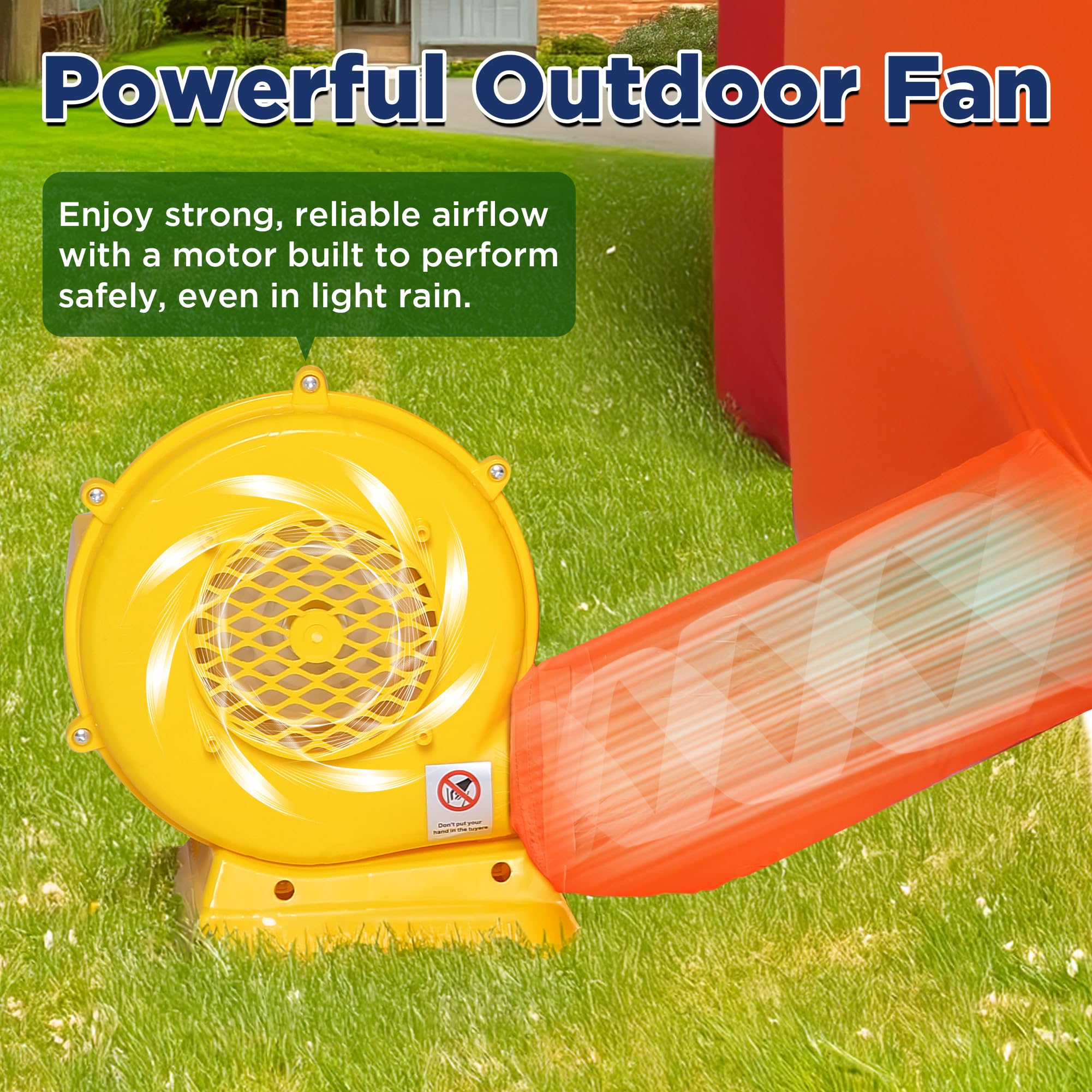Foto 5 | Castillo De Caramelos Inflable Navideño De 4,1 M De Altura Con Luces Led - Venta Internacional.