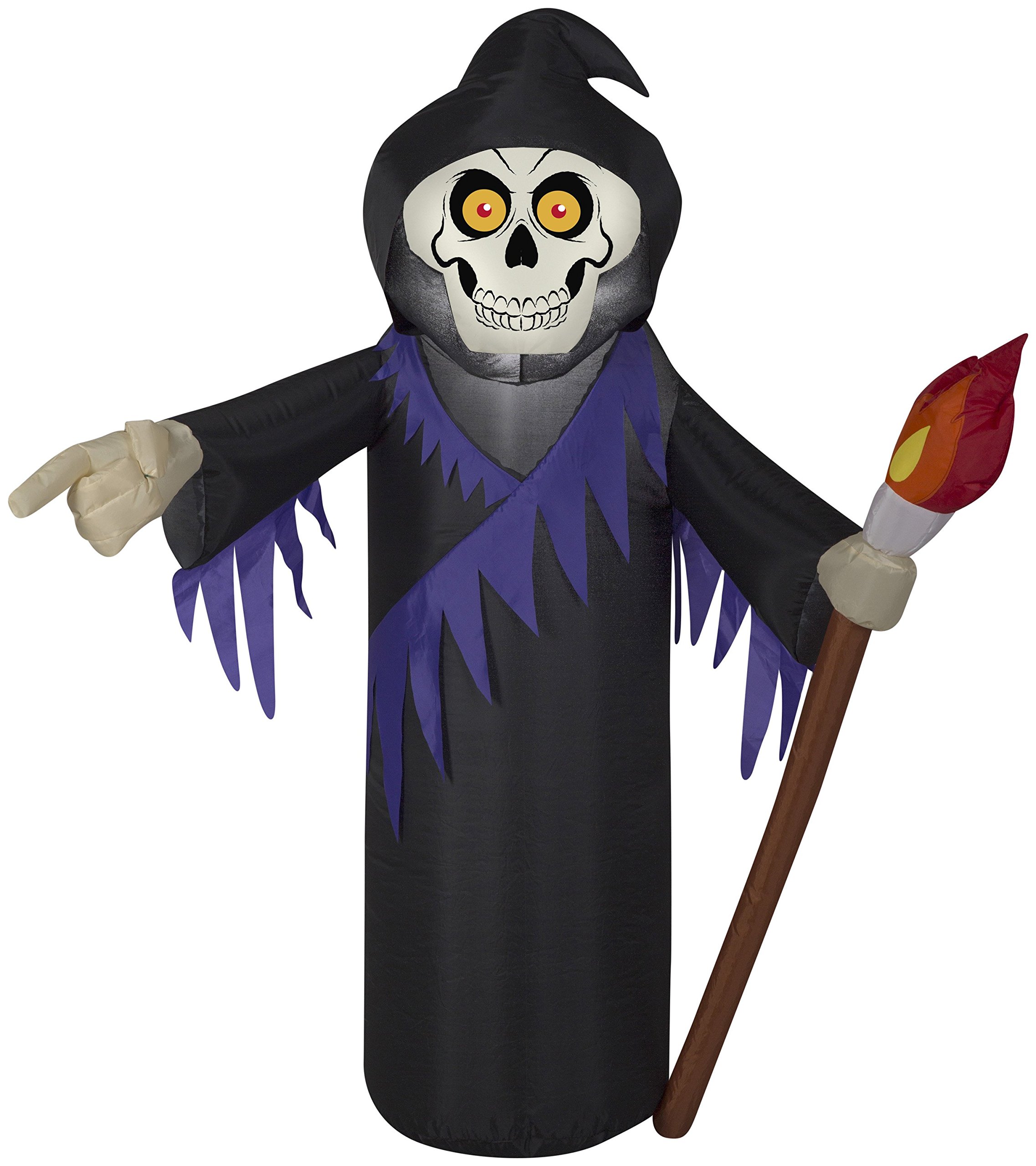 Foto 2 pulgar | Gemmy Airblown Inflable Para Halloween Reaper, 105 Cm De Altura - Venta Internacional.