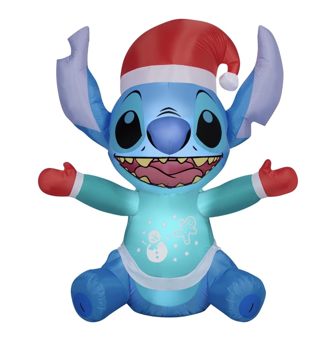 Foto 3 pulgar | Inflable De Disney Lilo And Stitch Gemmy para Exteriores De 1.4 M - Venta Internacional
