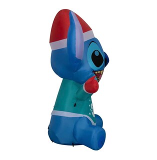 Foto 5 | Inflable De Disney Lilo And Stitch Gemmy para Exteriores De 1.4 M - Venta Internacional