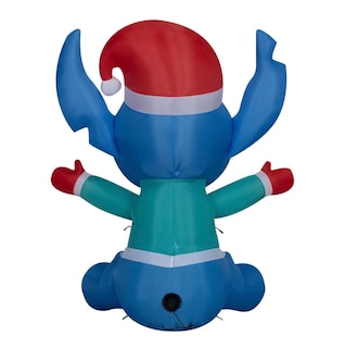 Foto 6 | Inflable De Disney Lilo And Stitch Gemmy para Exteriores De 1.4 M - Venta Internacional