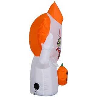 Foto 3 | Coche Inflable Buddy Gemmy Pennywise Con Calabaza De 90 Cm De Altura - Venta Internacional.