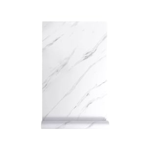 Foto 1 | Papel Tapiz con Adhesivo Tipo Mármol Vinil 60cm X 3m Eo Safe Imports Esi-17589 Blanco