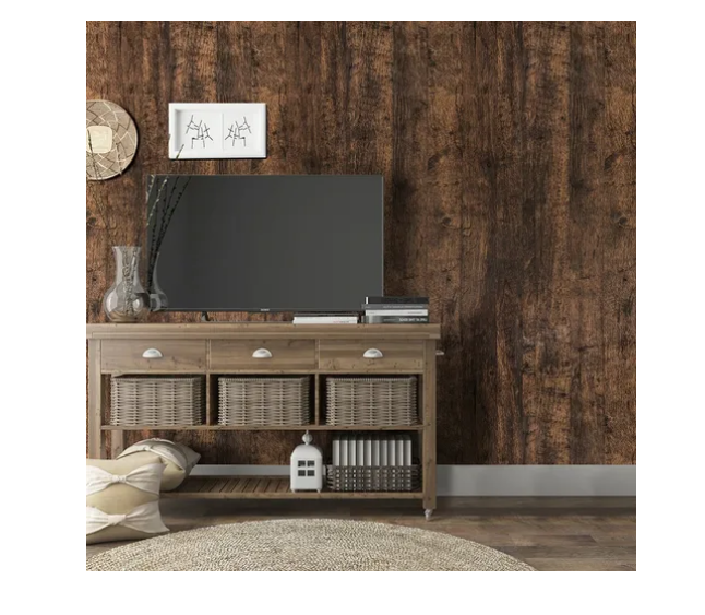 Autoadhesivo Veteado De Madera 12 Mts X 45