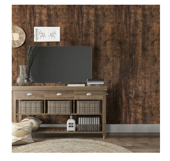 Autoadhesivo Veteado De Madera 12 Mts X 45