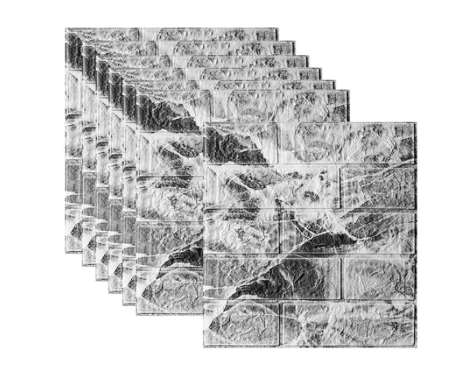 Foto 2 pulgar | 30pcs 3d Papel Tapiz Pared Pegatina Ladrillo Autoadhesivo