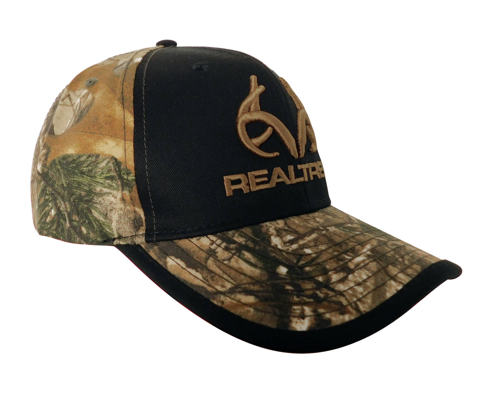 Foto 3 pulgar | Gorra con Logo Realtree con Cintillo de Ajuste Café Camuflaje