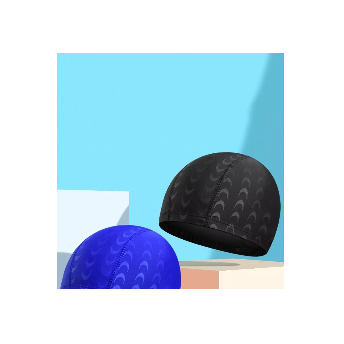 Foto 4 pulgar | Gorra para Natación Unisex Eo Safe Imports Esi-10556 Azul