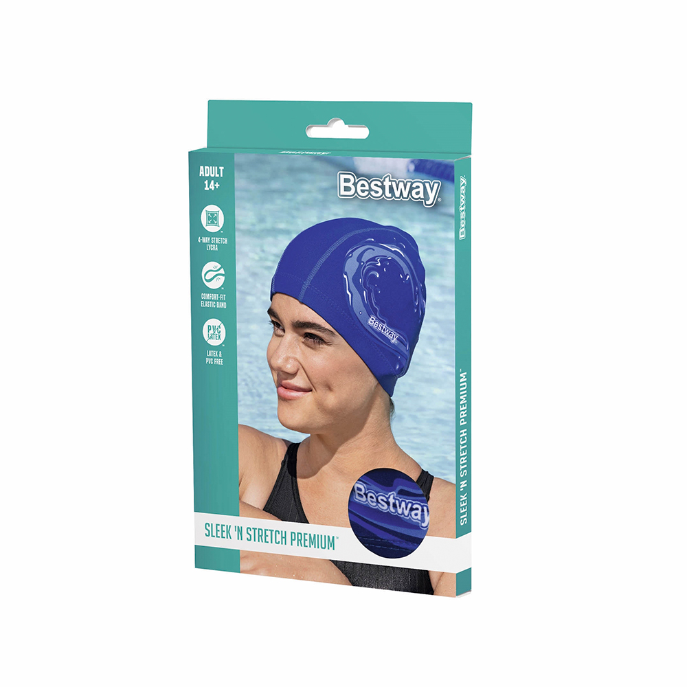 Foto 4 pulgar | Gorro De Natación Licra Elastica Unisex Unitalla Bestway