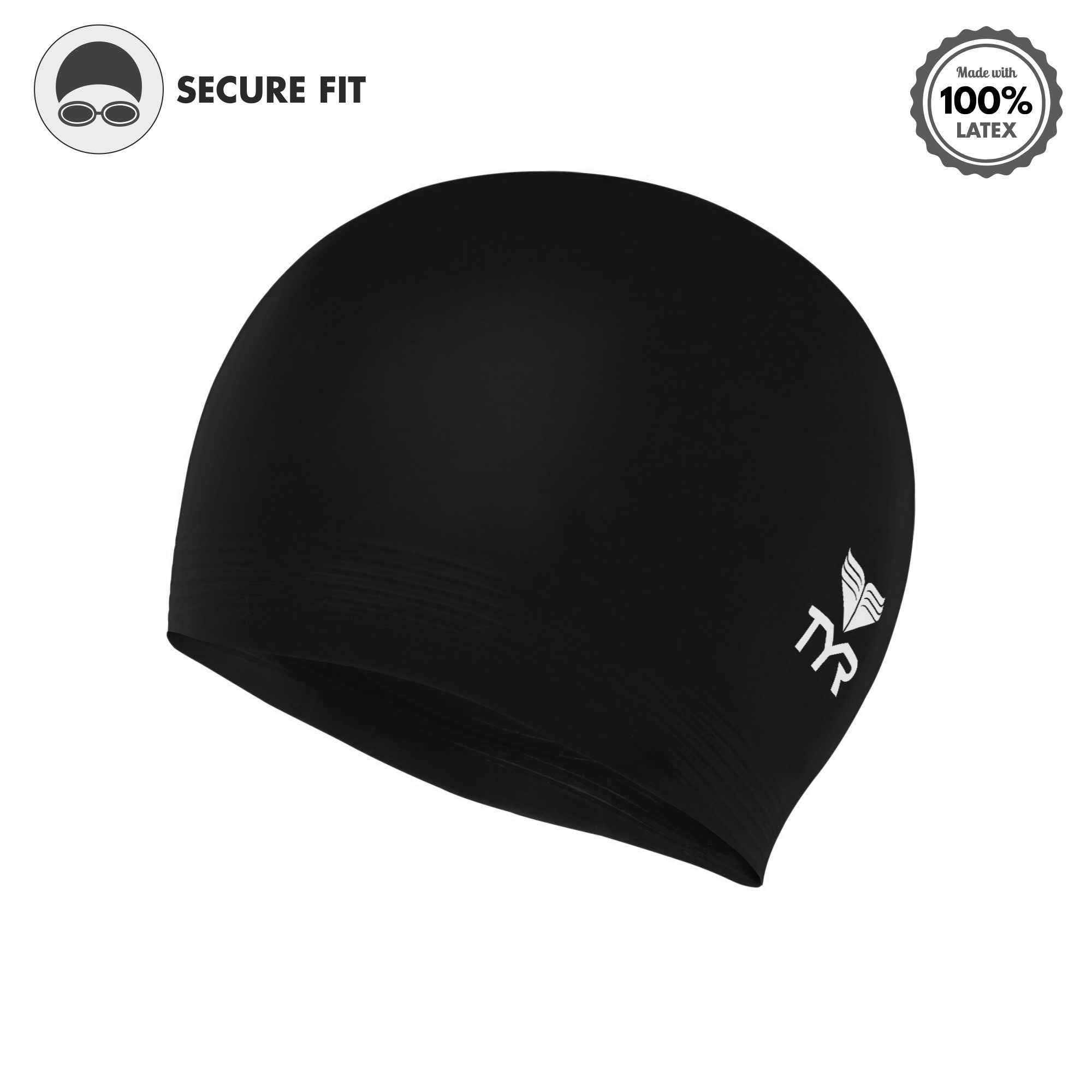Foto 4 pulgar | Gorro De Natación Tyr Latex Para Hombre Y Mujer, Natación Recreativa - Venta Internacional.
