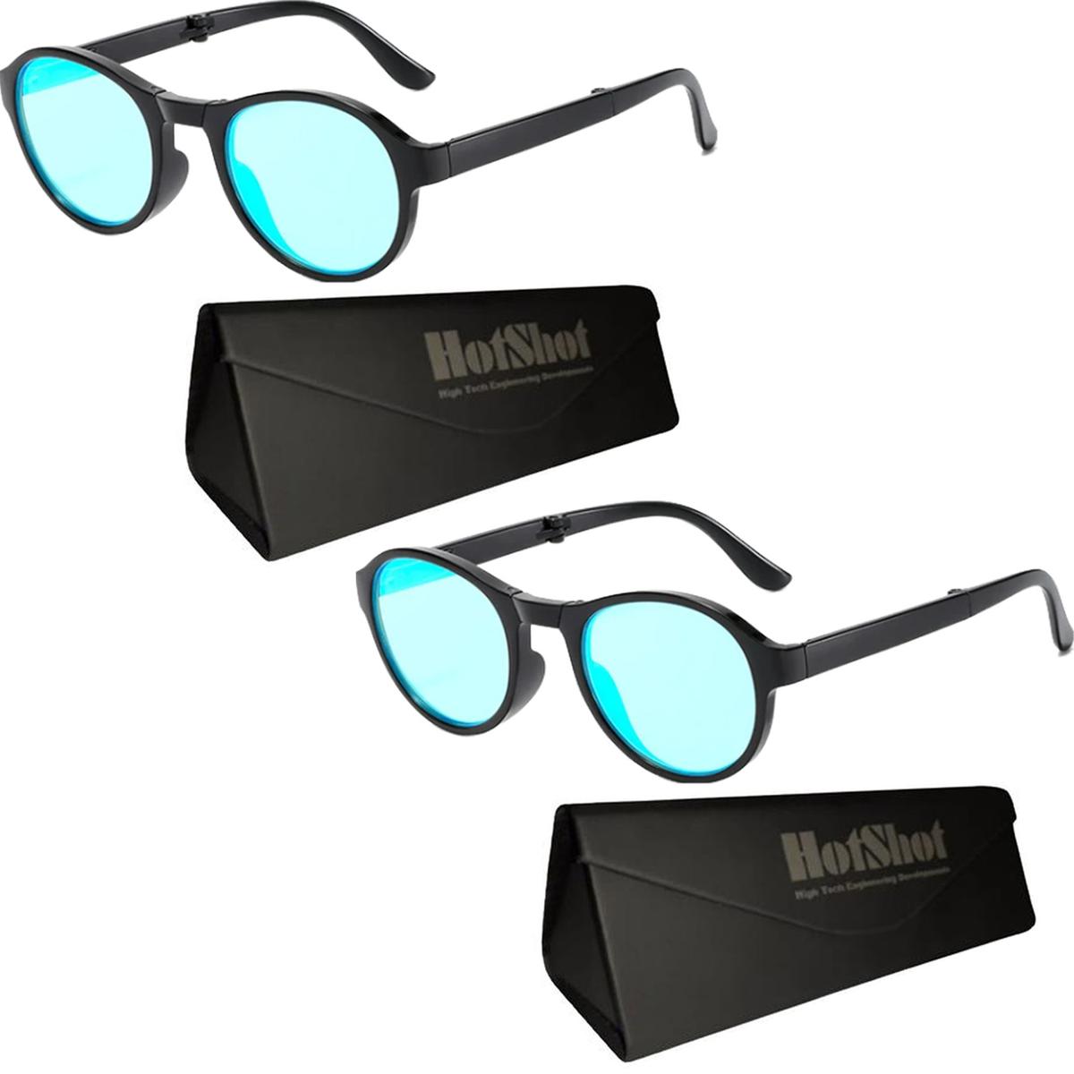 Gafas Daltonismo Montura Media HotShot Mxvcx-002 2 Piezas Negro