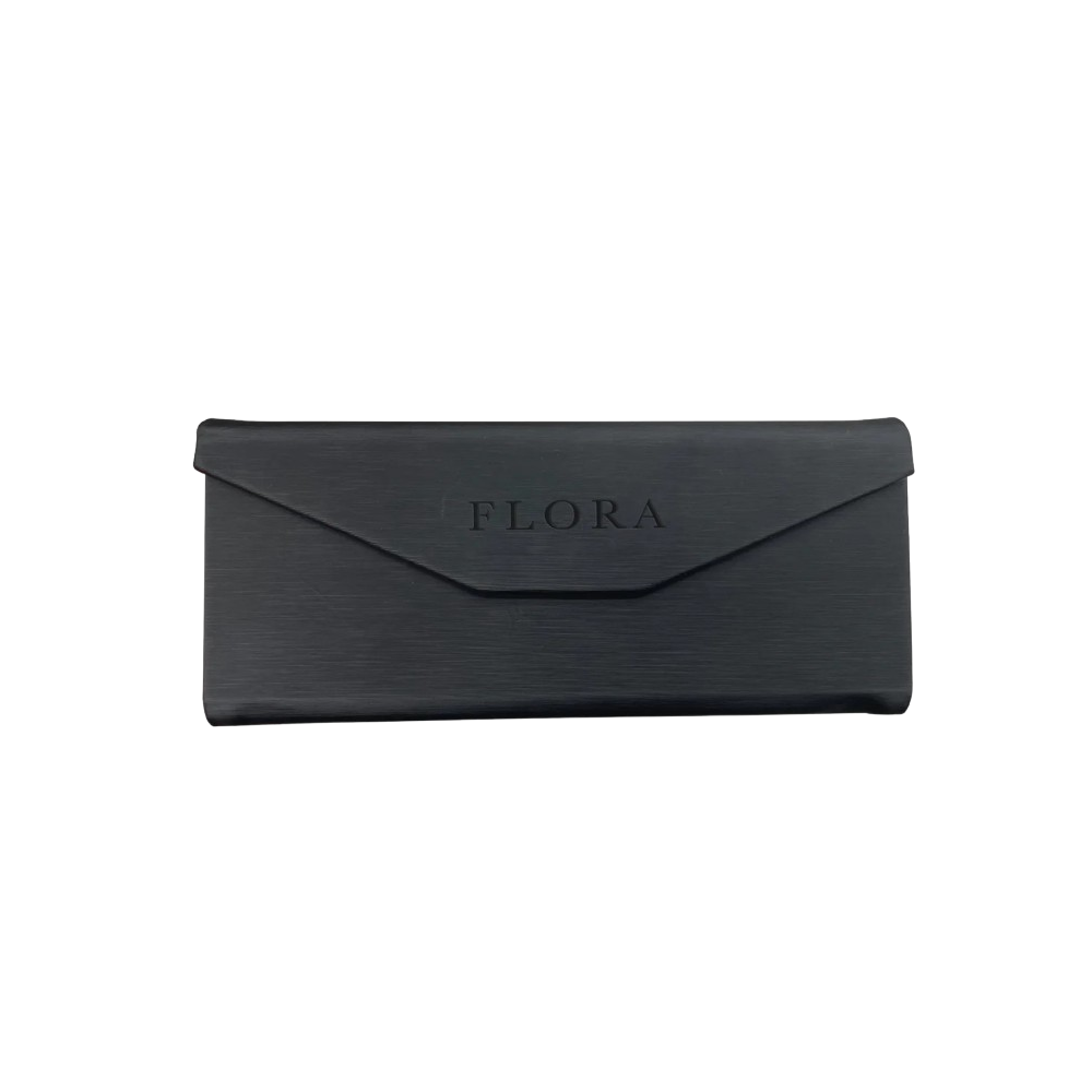 Estuche Protector Flora para Lentes Plegable Negro Unisex