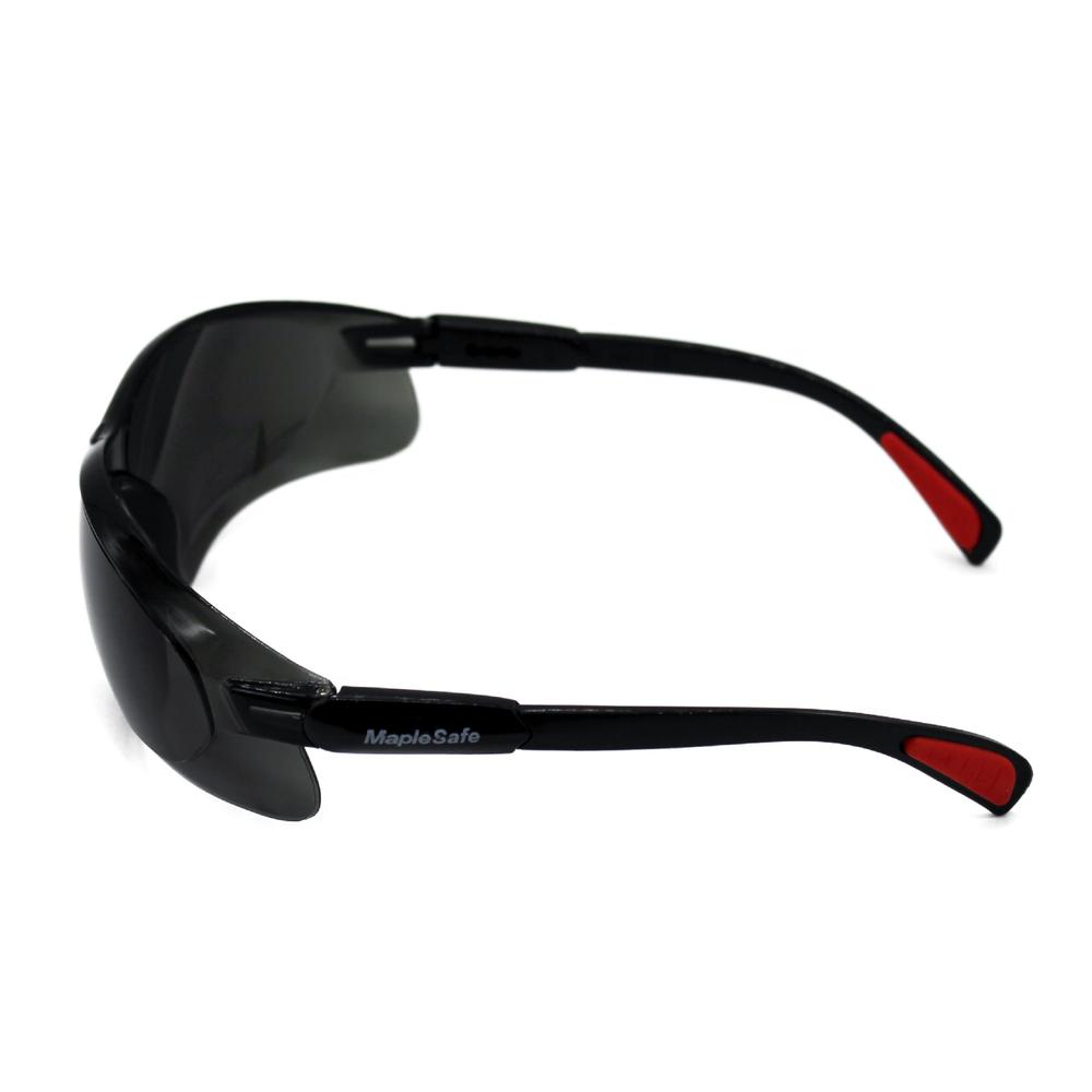 Foto 4 | Pack 10 Lentes De Seguridad High Performance Negro Maple Safe