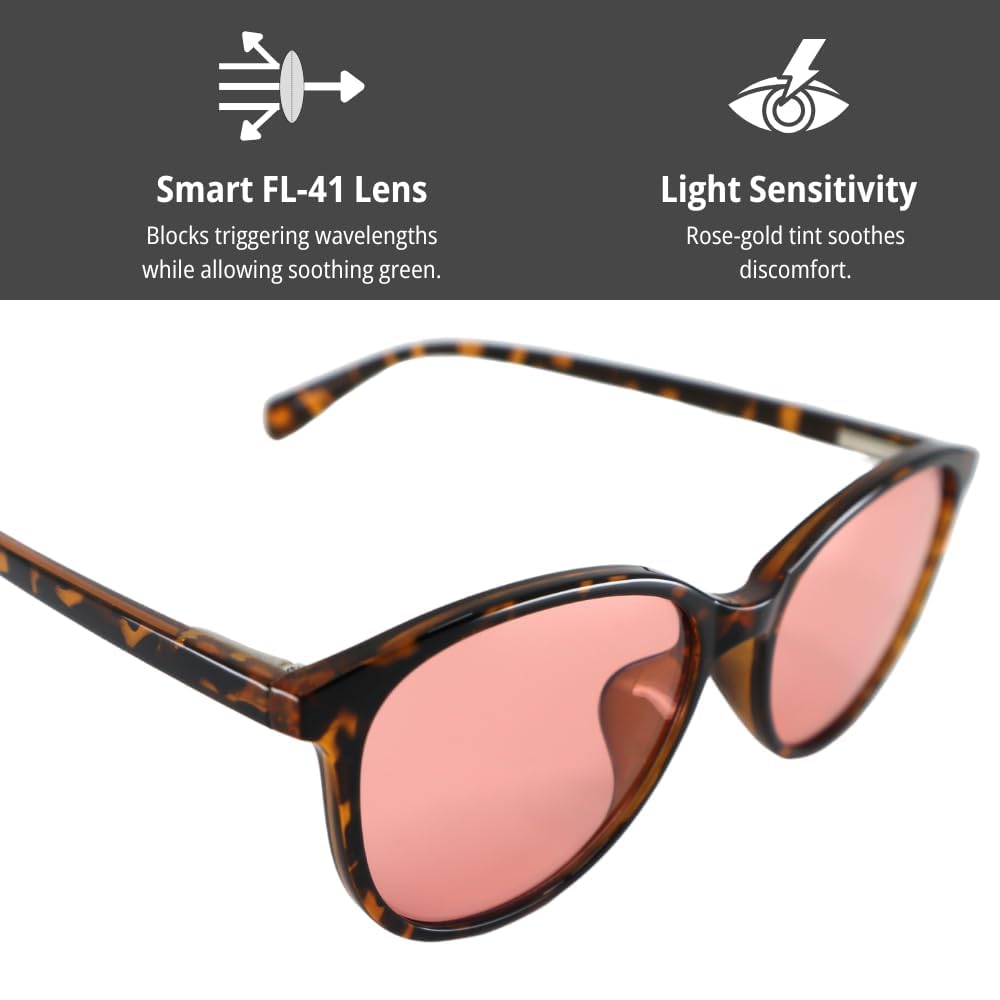 Foto 4 pulgar | Gafas Para Migraña Family Tree Remedies Fl-41 Con Lentes De Transición - Venta Internacional.