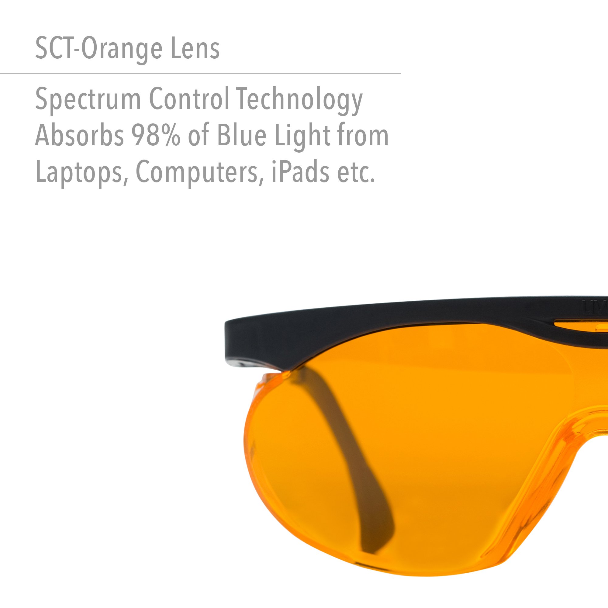 Foto 3 pulgar | Gafas Para Ordenador Honeywell Uvex Ademco Skyper S1933x Con Bloqueo De Luz Azul - Venta Internacional.