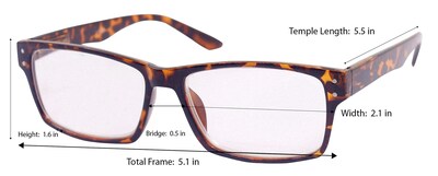 Foto 5 | Gafas De Lectura Para Pantalla De Ordenador Inner Vision 1.0x Negras - Venta Internacional.