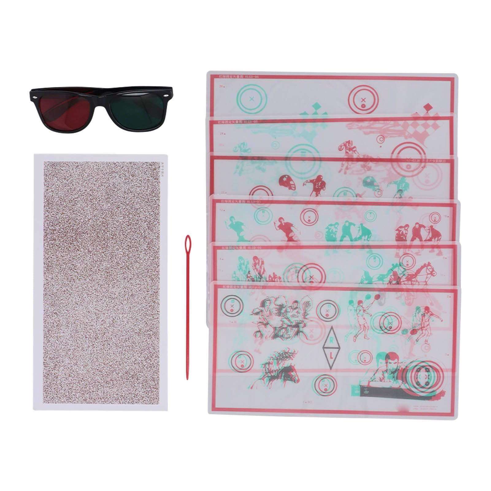 Foto 2 pulgar | Vectogramas Yoidesu Para Entrenamiento Ocular, Rojo Y Verde Con Gafas - Venta Internacional.