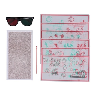Foto 1 | Vectogramas Yoidesu Para Entrenamiento Ocular, Rojo Y Verde Con Gafas - Venta Internacional.