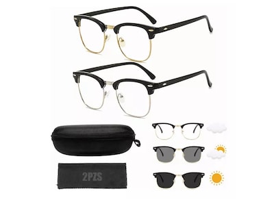 Foto 1 | 2pz Xtellar Lentes Fotocromática Gafa Con Filtro De Luz Azul Unisexo