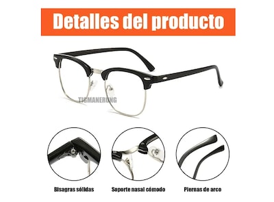 Foto 4 | 2pz Xtellar Lentes Fotocromática Gafa Con Filtro De Luz Azul Unisexo