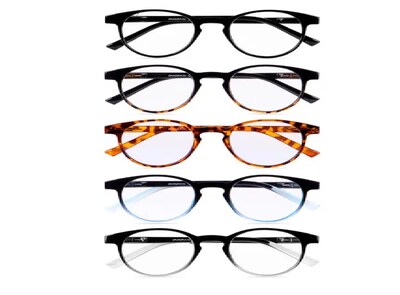 Foto 2 | Set De 5 Gafas Xtellar Magma Life Graduadas Con Filtro De Luz Azul Para Computadora Y Libros – Versátiles Par