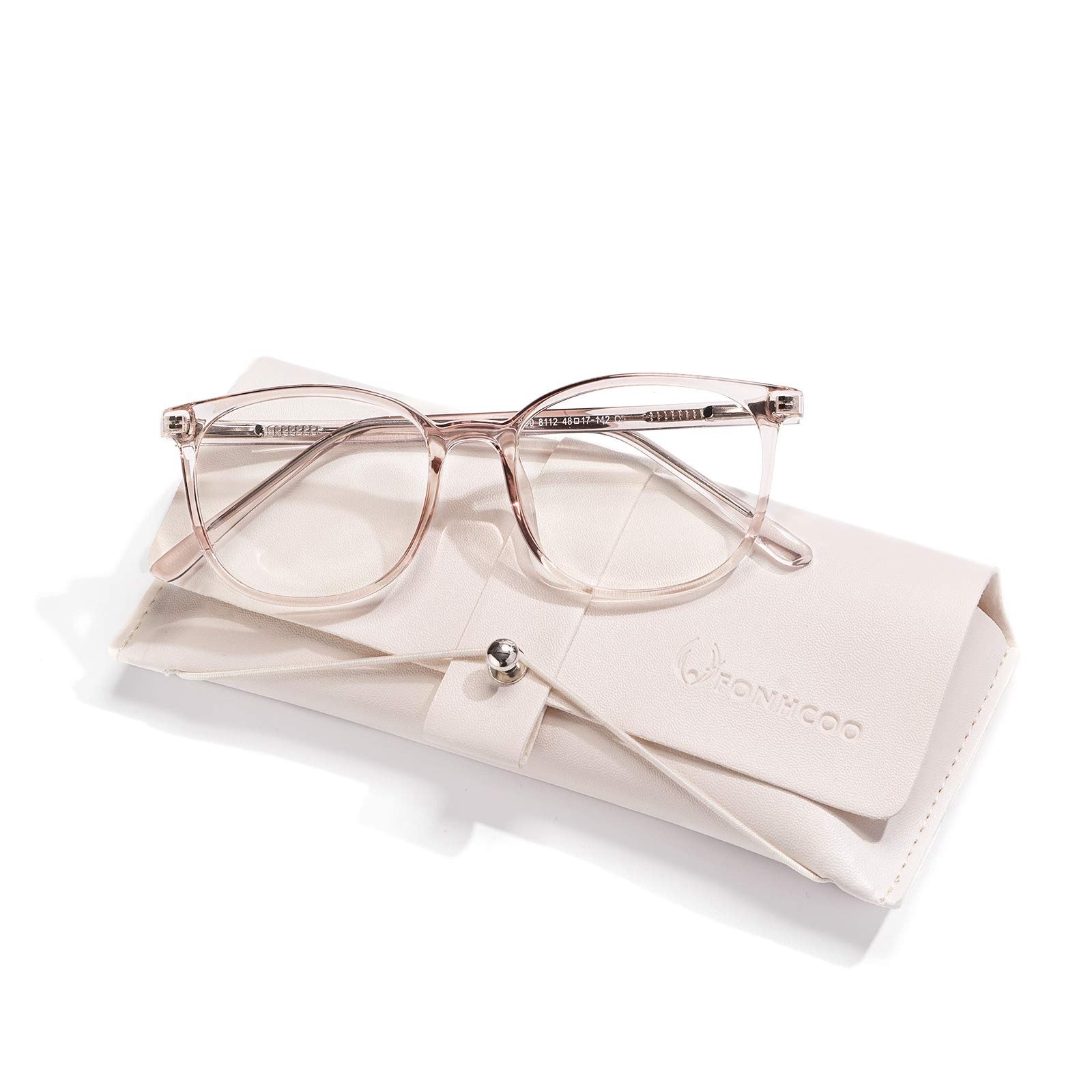 Gafas De Bloqueo De Luz Azul Fonhcoo Fashion Con Marco Redondo Tr90 - Venta Internacional.