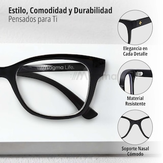 Foto 5 | Lentes con Antirreflejante Magma Life 2 Piezas