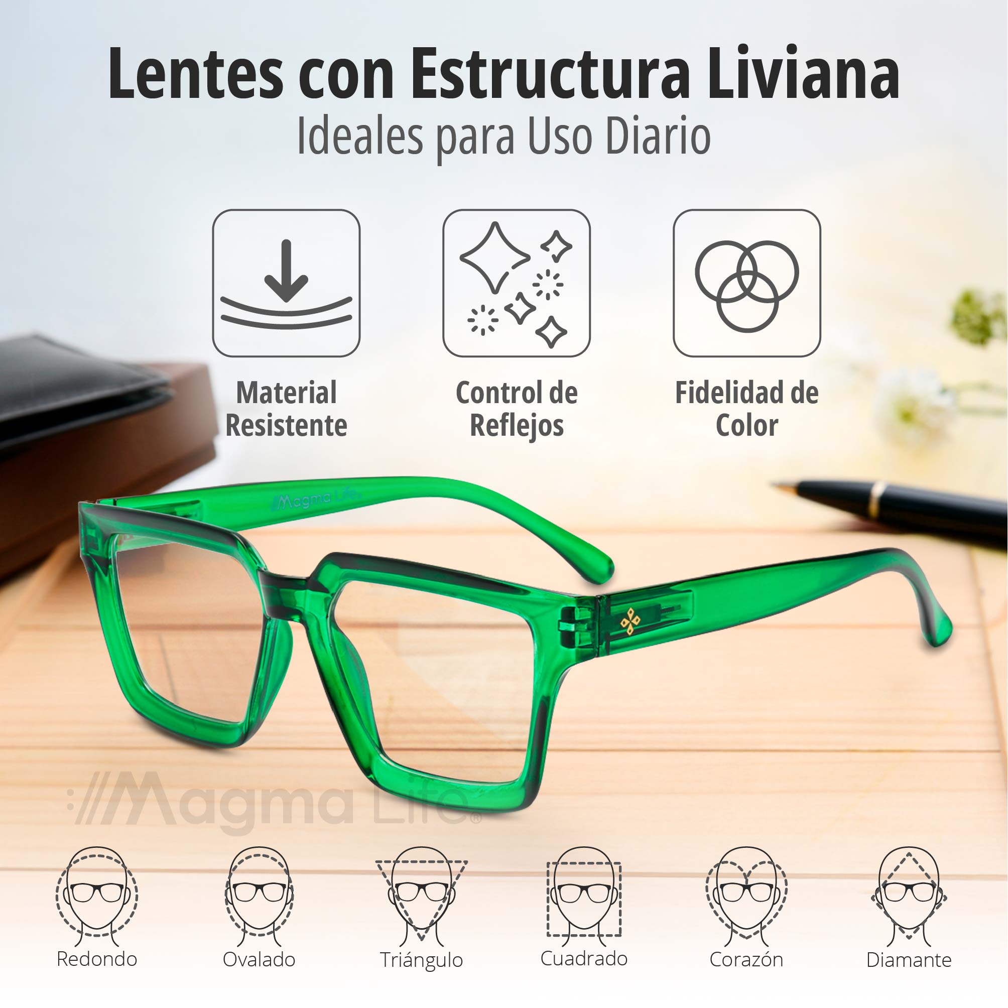Foto 6 pulgar | Lentes para Computadora Magma Life 2 Piezas