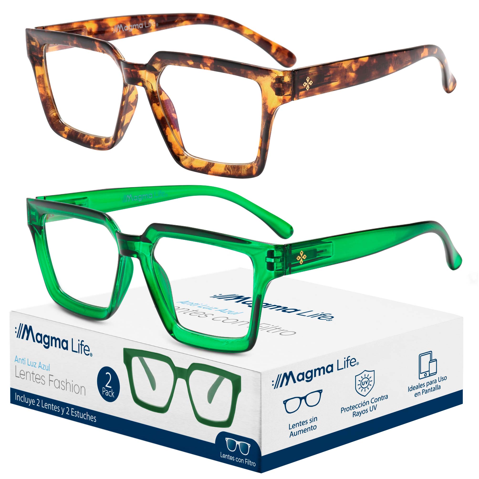 Foto 8 pulgar | Lentes para Computadora Magma Life 2 Piezas