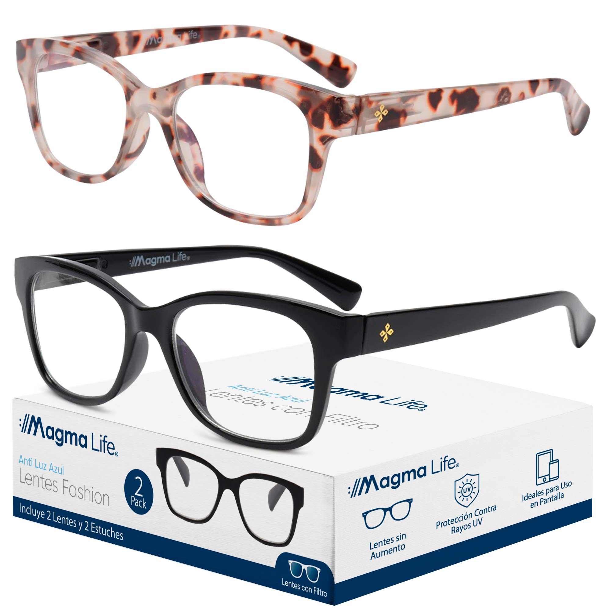 Foto 7 | Lentes para Computadora Magma Life 2 Piezas
