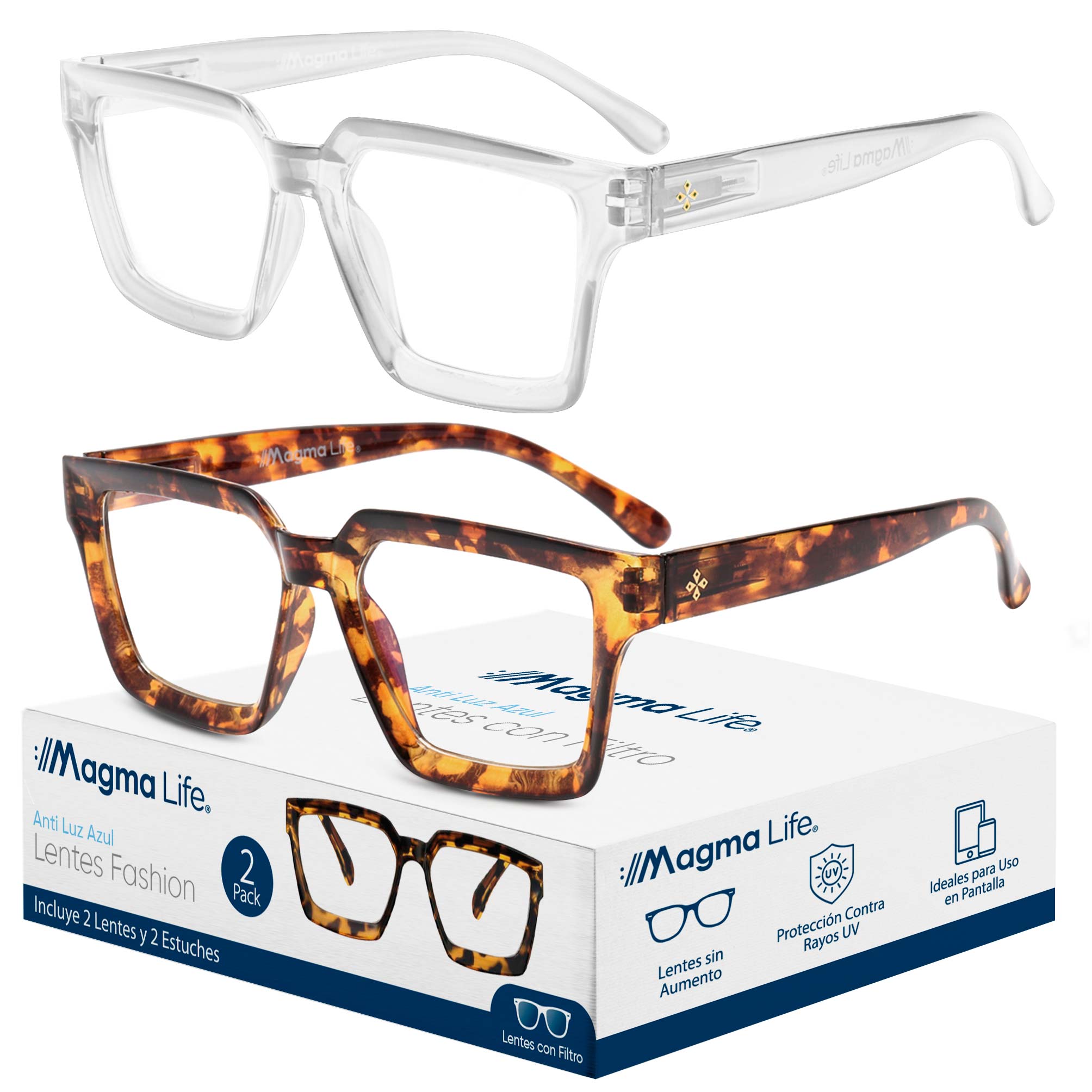 Foto 8 pulgar | Lentes para Computadora Magma Life 2 Piezas