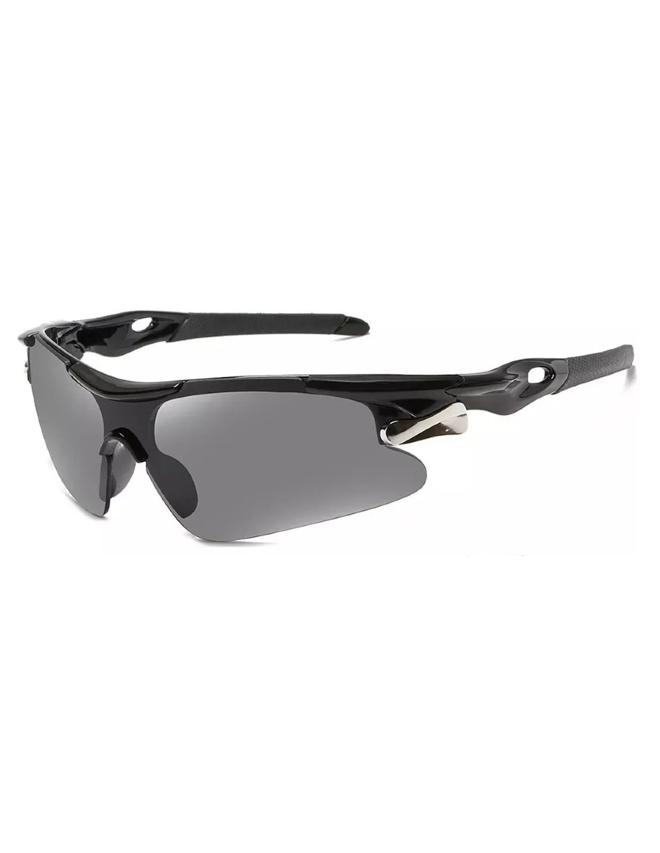 Foto 2 pulgar | Gafas Deportivas Para Ciclismo Gris