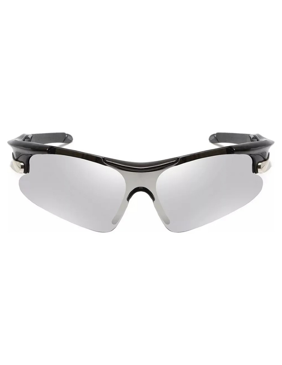 Foto 3 pulgar | Gafas Deportivas Para Ciclismo Plateado