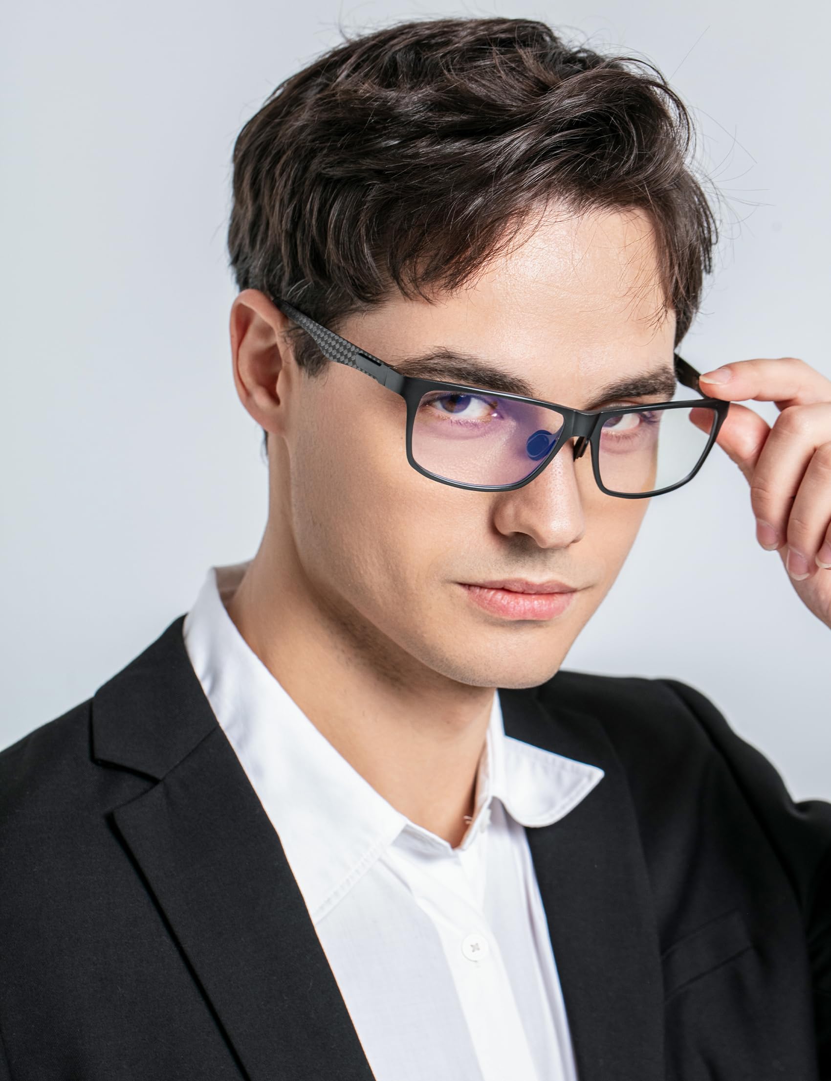 Foto 3 pulgar | Gafas Antiluz Azul Anyluv Lightweight Al-mg Metal - Venta Internacional.
