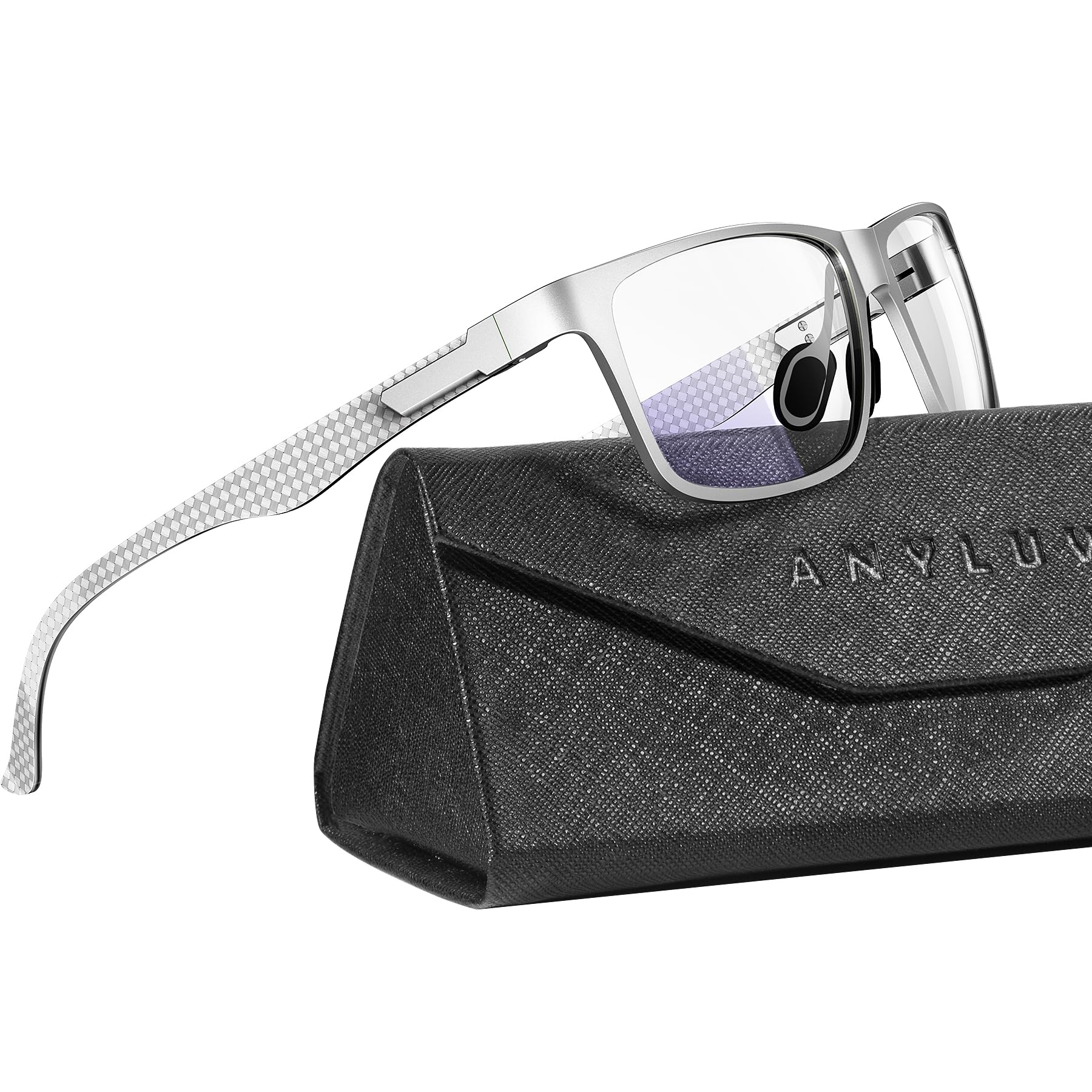 Foto 2 pulgar | Gafas Antiluz Azul Anyluv Lightweight Al-mg Metal - Venta Internacional.