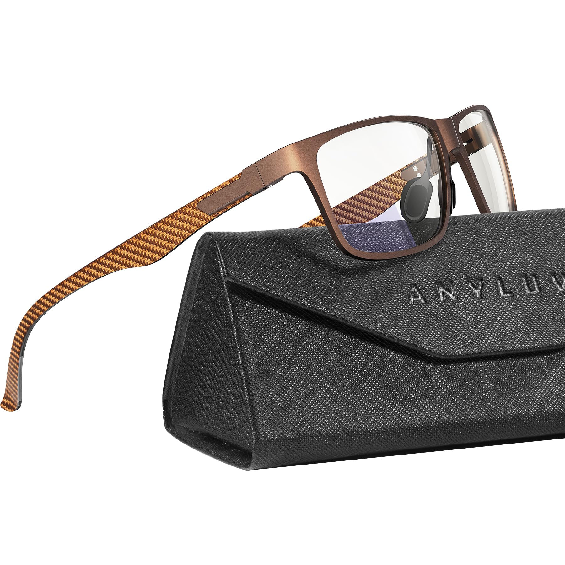 Foto 2 pulgar | Gafas Antiluz Azul Anyluv Lightweight Al-mg Metal - Venta Internacional.