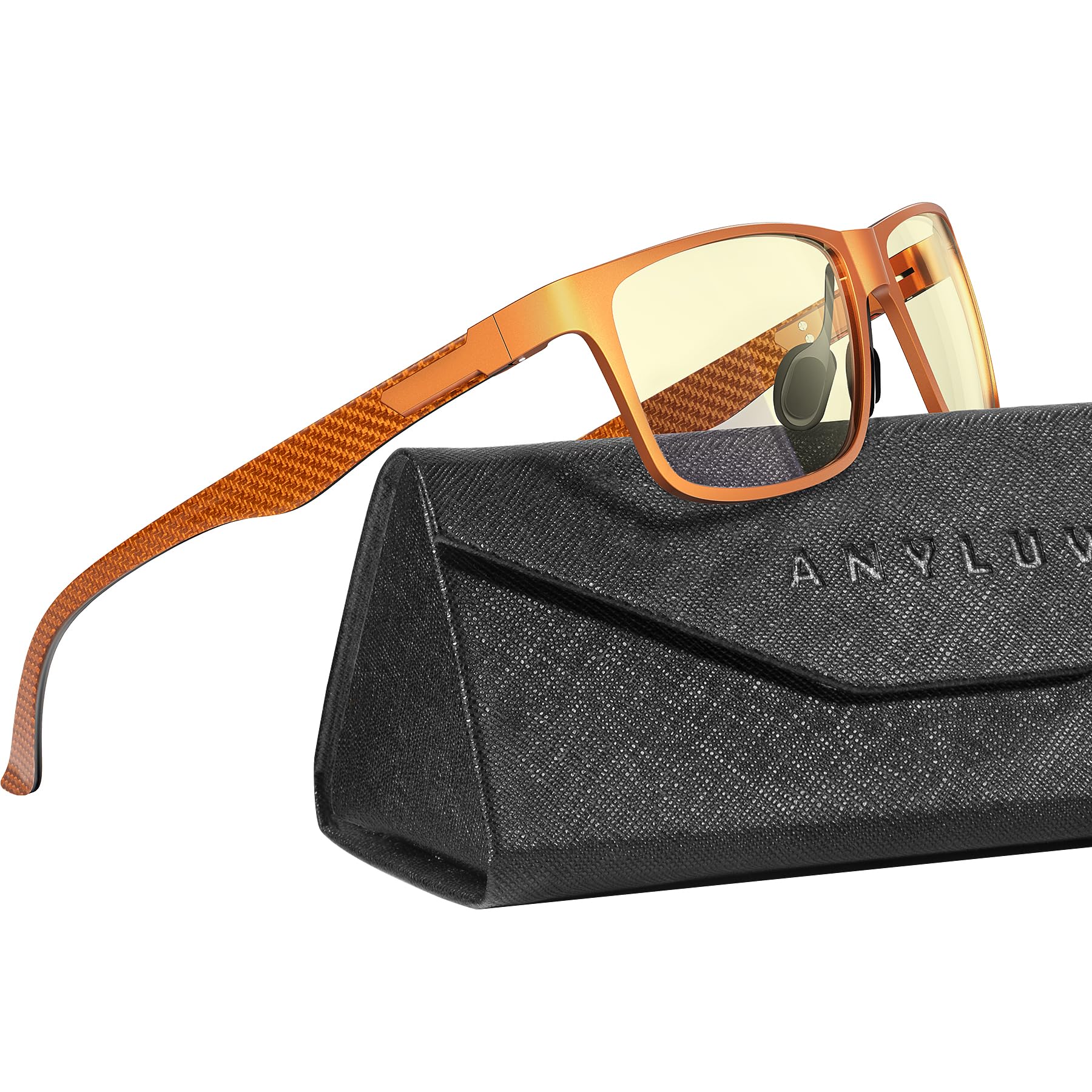 Foto 2 pulgar | Gafas De Bloqueo De Luz Azul Anyluv Para Hombre Al-mg Metal - Venta Internacional.