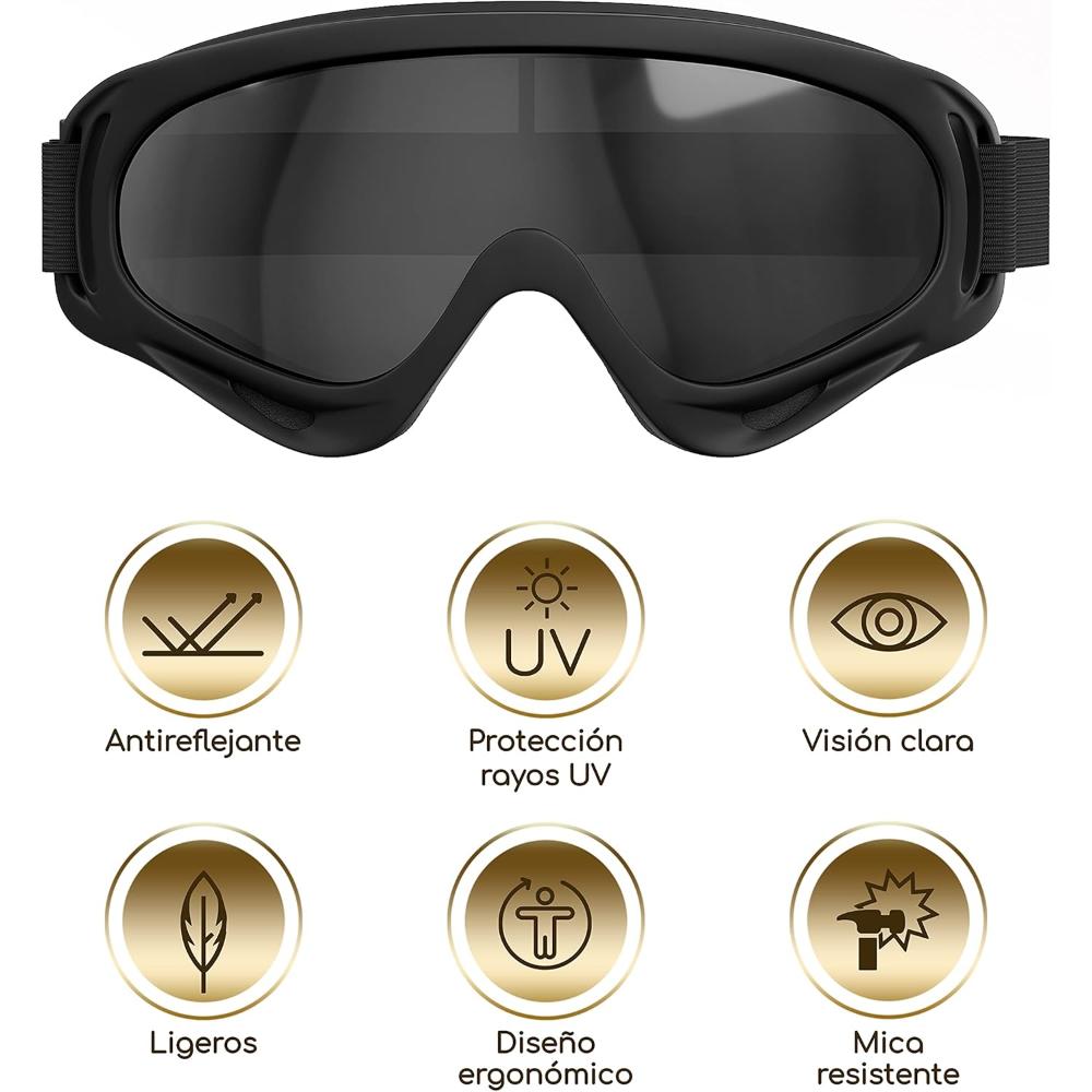 Foto 3 pulgar | Lentes Deportivos Para Moto