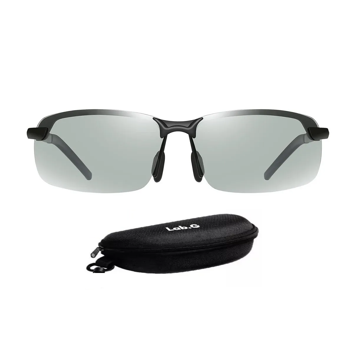 Foto 1 | Gafas De Ciclismo Lentes Deportivos Fotosensibles 3 En 1 Lab.g Negro