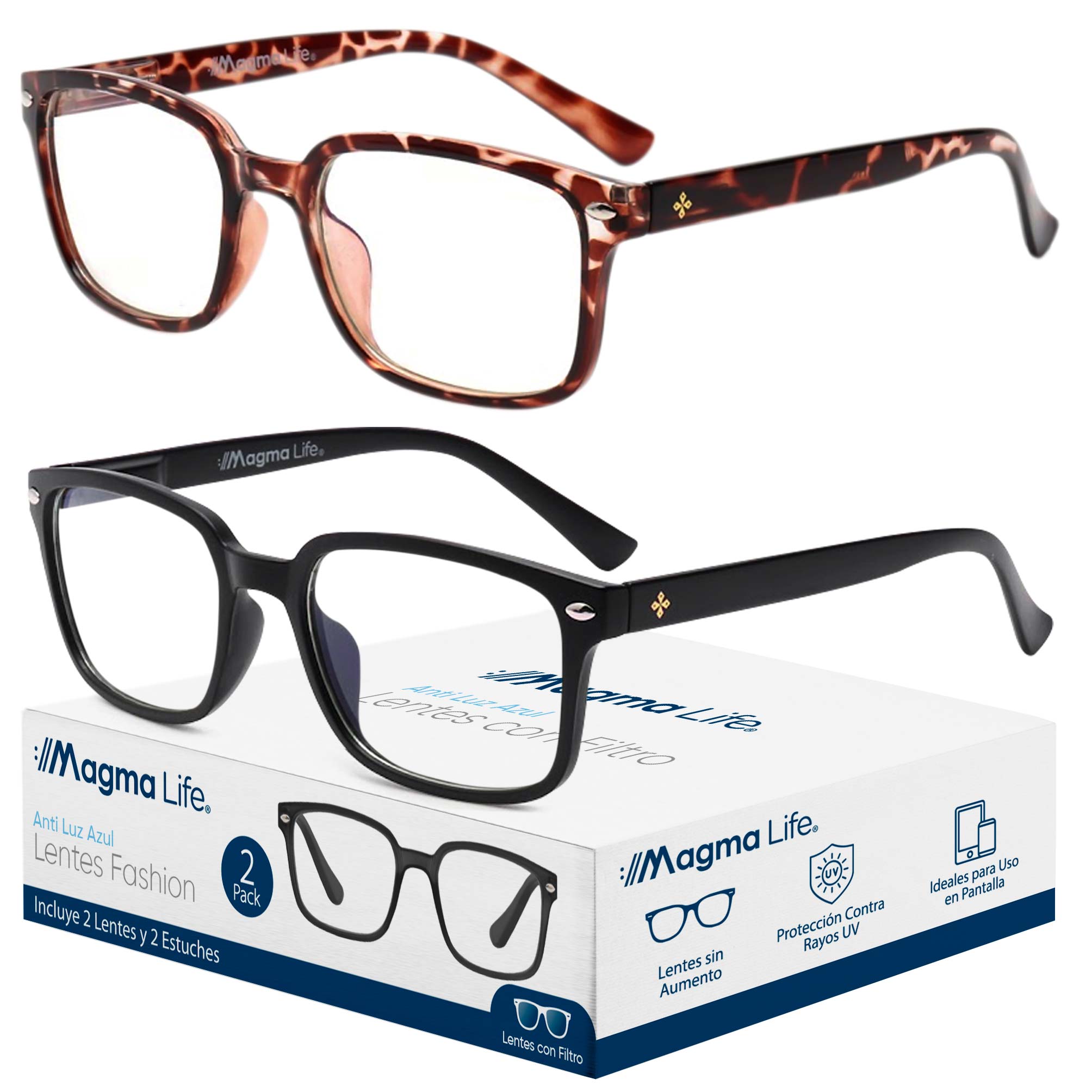 Foto 8 pulgar | Lentes con Antireflejantes Magma Life 2 Piezas