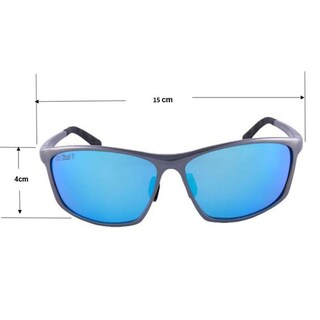 Foto 5 | Lentes De Sol Polarizado Hotshot Mxhfc-001 Aluminio Azul Unisex Polarizados Protección Uv400