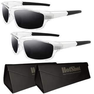 Foto 2 | Lentes Polarizados Unisex Mxime-008 2 Pzas Gris Sport Protección Uv Lente De Resina