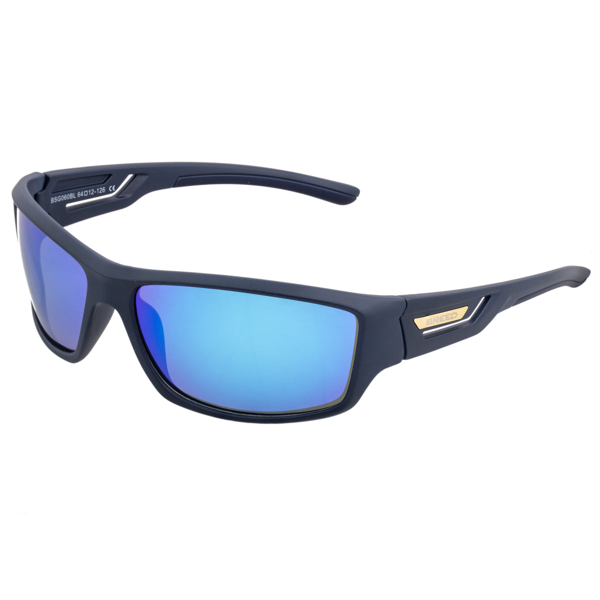 Foto 6 pulgar | Gafas De Sol Breed Aquarius Polarizadas Azul Marino/azul - Venta Internacional.