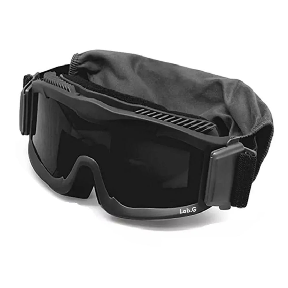 Foto 1 | Goggle Militar Táctico Lentes Gotcha Policía Careta Gafas Lab.g  Negro