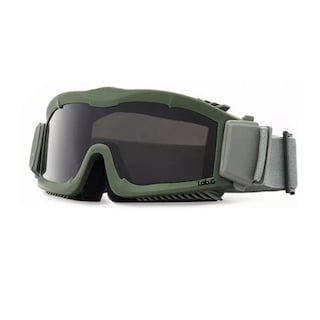 Foto 1 | Goggle Militar Táctico Lentes Gotcha Policía Careta Gafas Lab.g Negro Con Verde Olivo