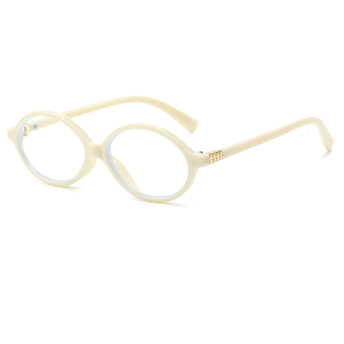 Foto 2 pulgar | Gafas Con Bloqueo De Luz Azul Jovakit Retro Ovaladas Para Mujer - Venta Internacional.