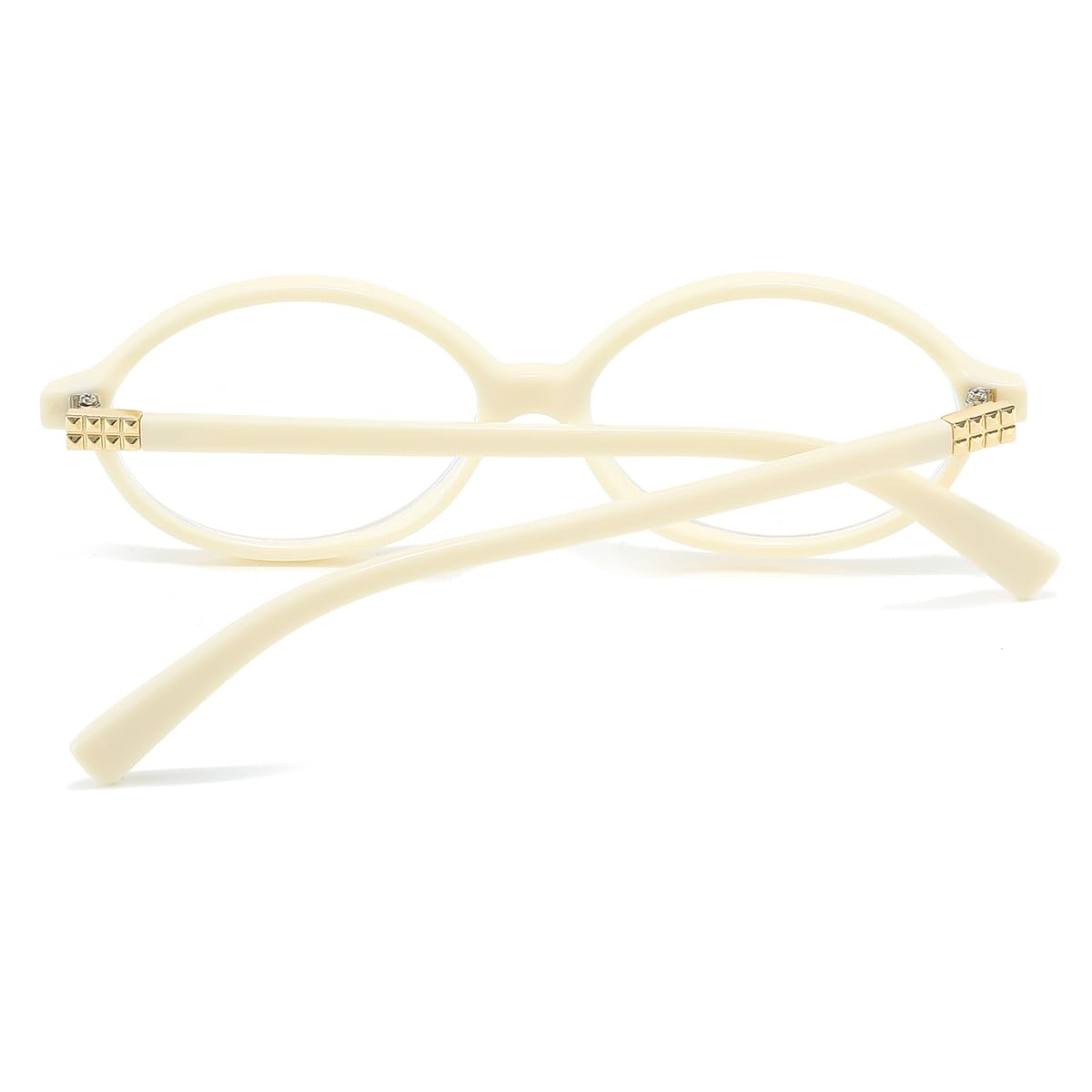 Foto 3 | Gafas Con Bloqueo De Luz Azul Jovakit Retro Ovaladas Para Mujer - Venta Internacional.